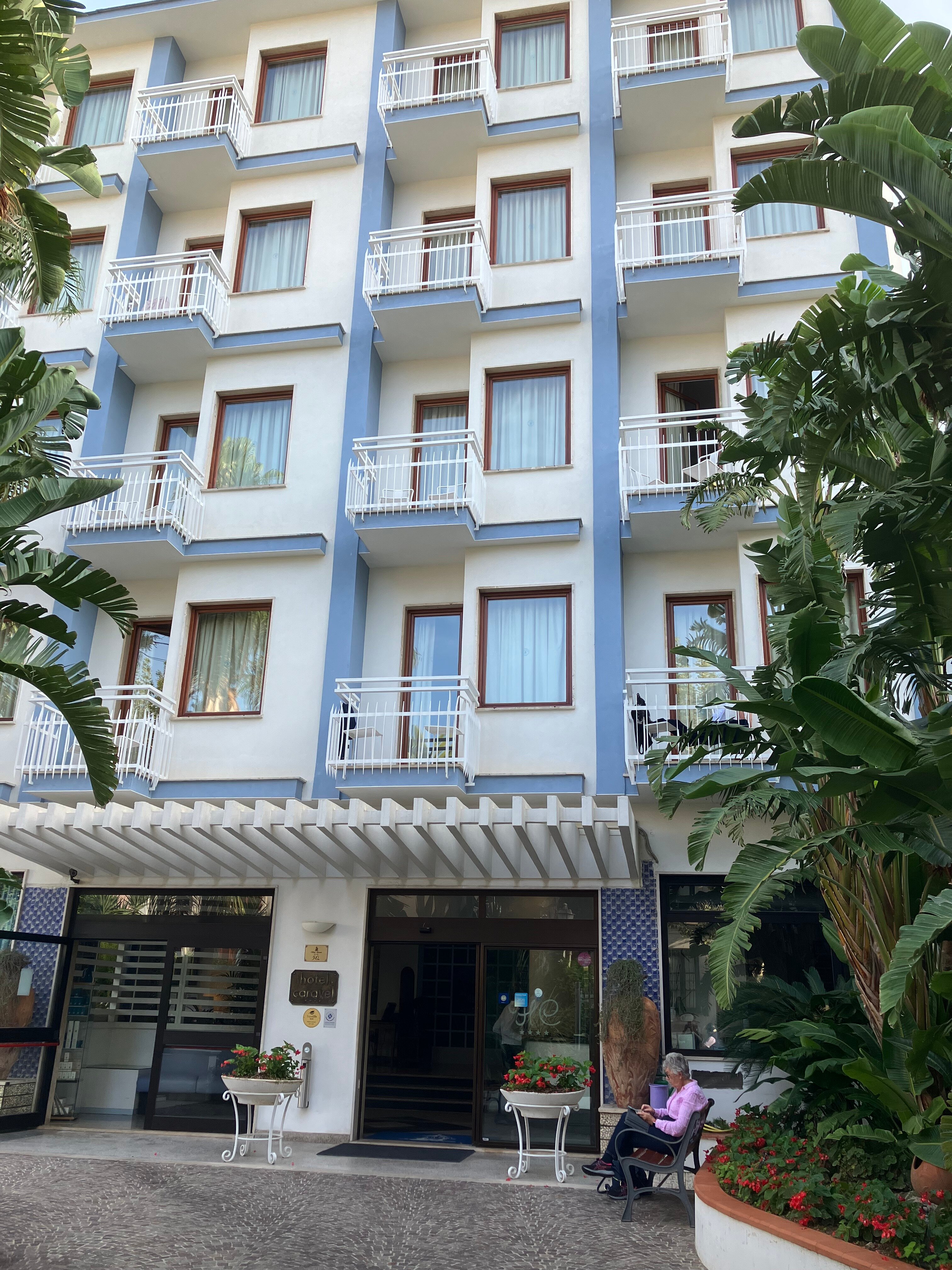 Hotel Caravel Sorrento-浴室