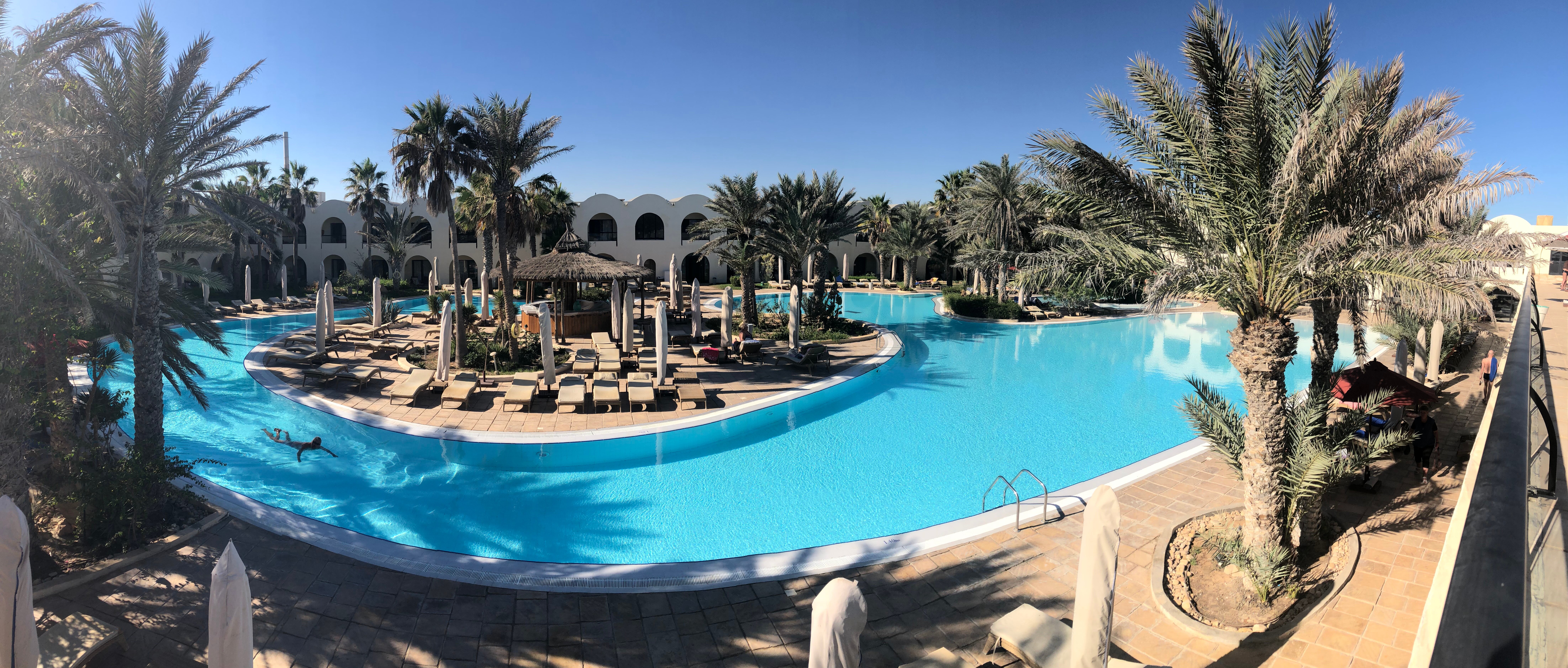 Djerba Beach-泳池