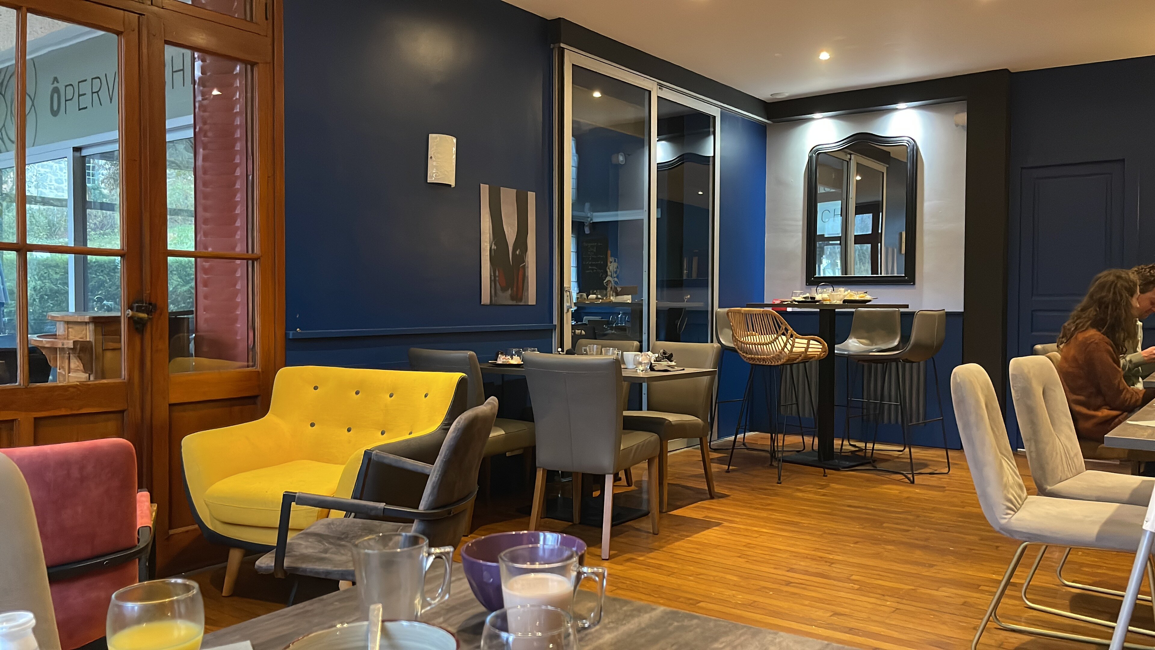 Hotel Ô Pervenches-浴室