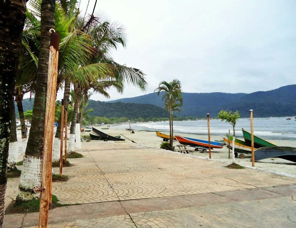Praia do Perequê-瓜鲁雅必去景点