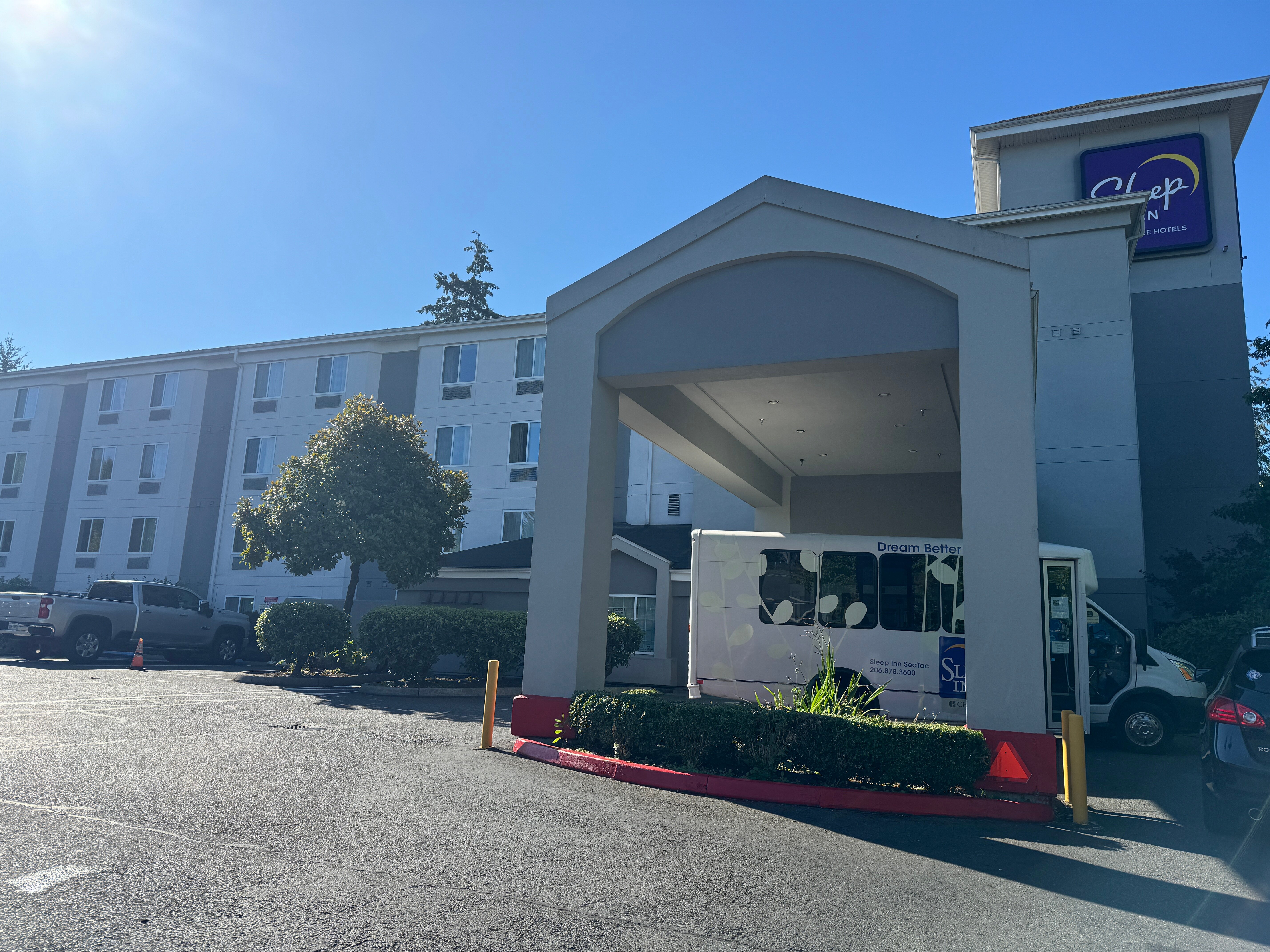 西塔克机场斯利普酒店-浴室