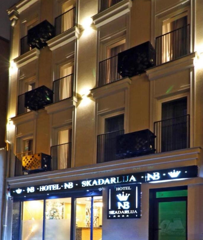 Stari Grad酒店住宿-Hotel Skadarlija NB