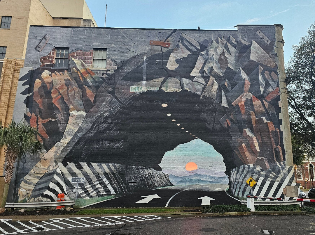 Tunnel Vision Mural-哥伦比亚必去景点