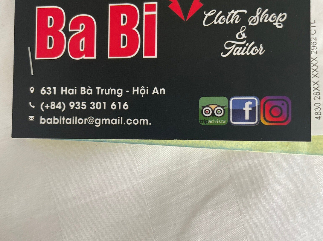 Ba Bi Cloth Shop-会安必去景点