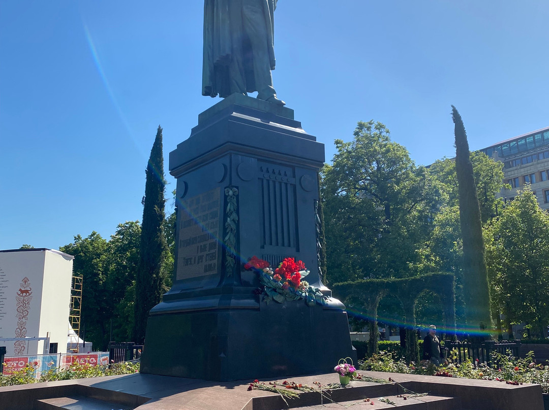Pushkin Monument-莫斯科必去景点