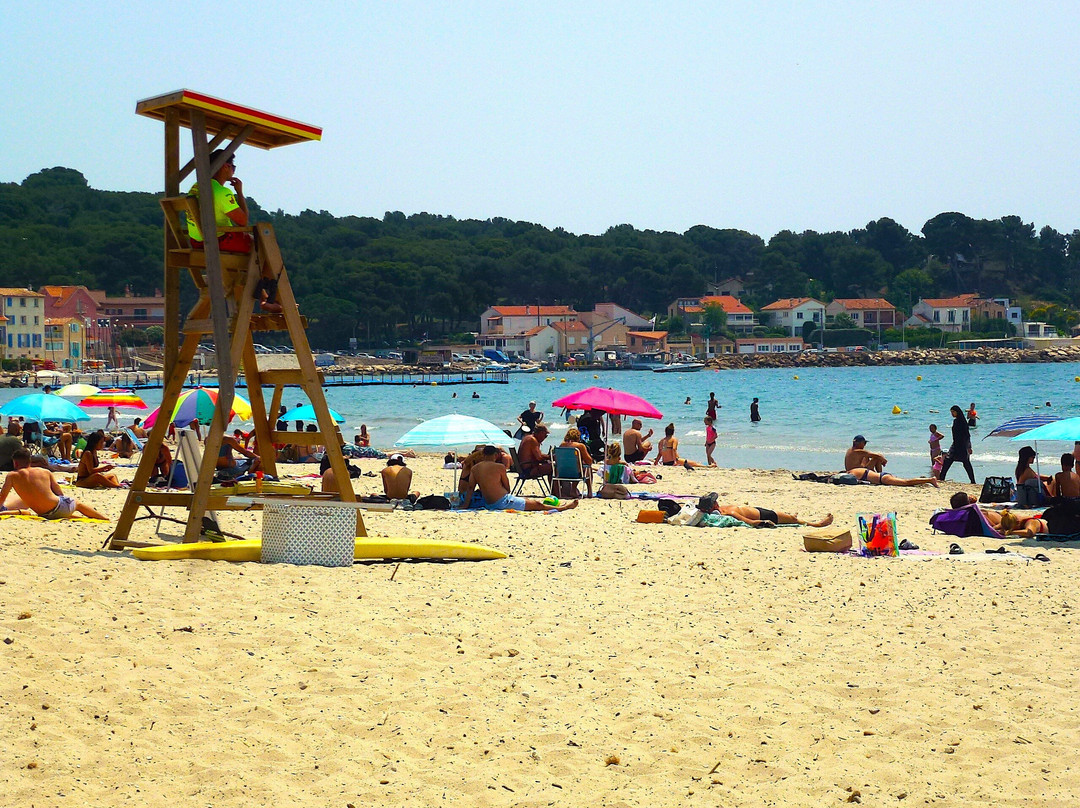 Plage des Sablettes-滨海拉塞纳必去景点