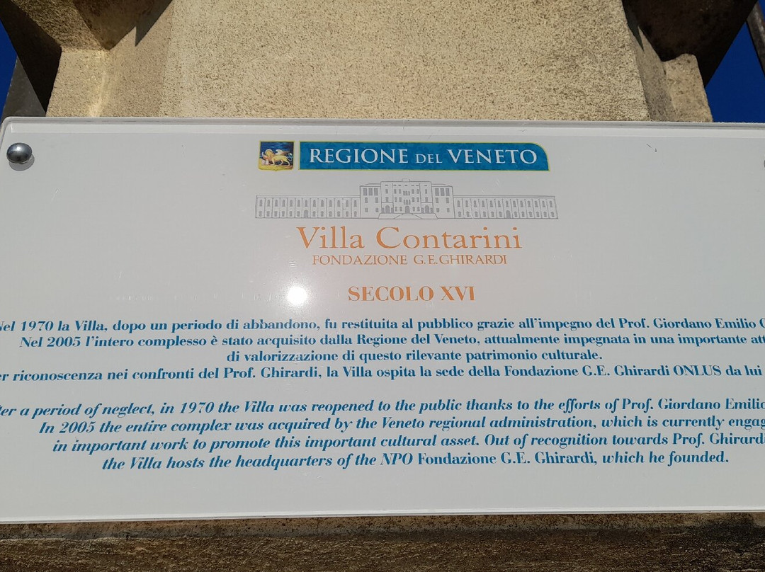 Villa Contarini-Piazzola sul Brenta必去景点