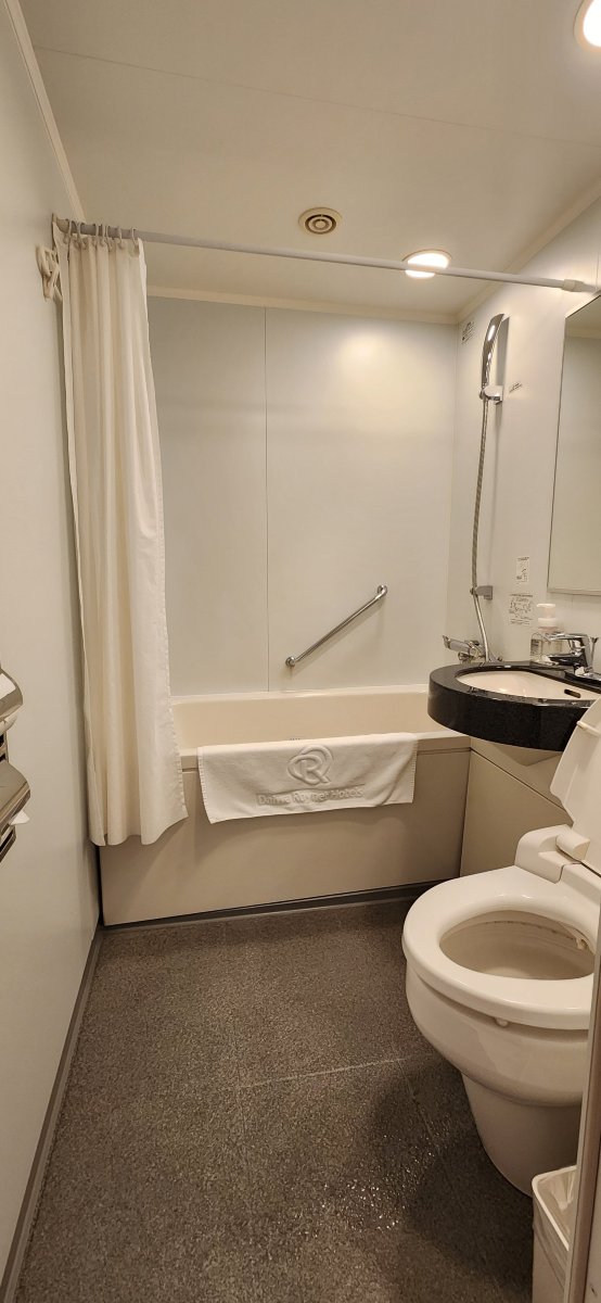 大和Roynet酒店-冈山站前-浴室