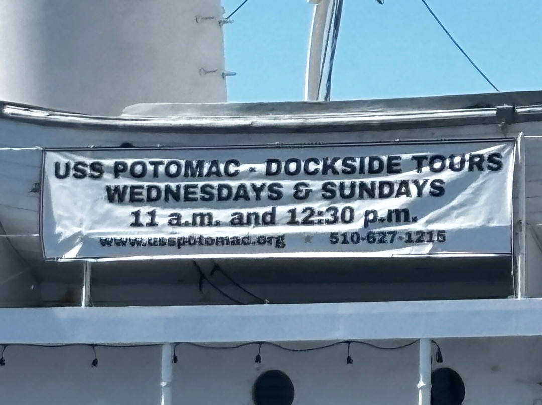 USS Potomac-奥克兰必去景点