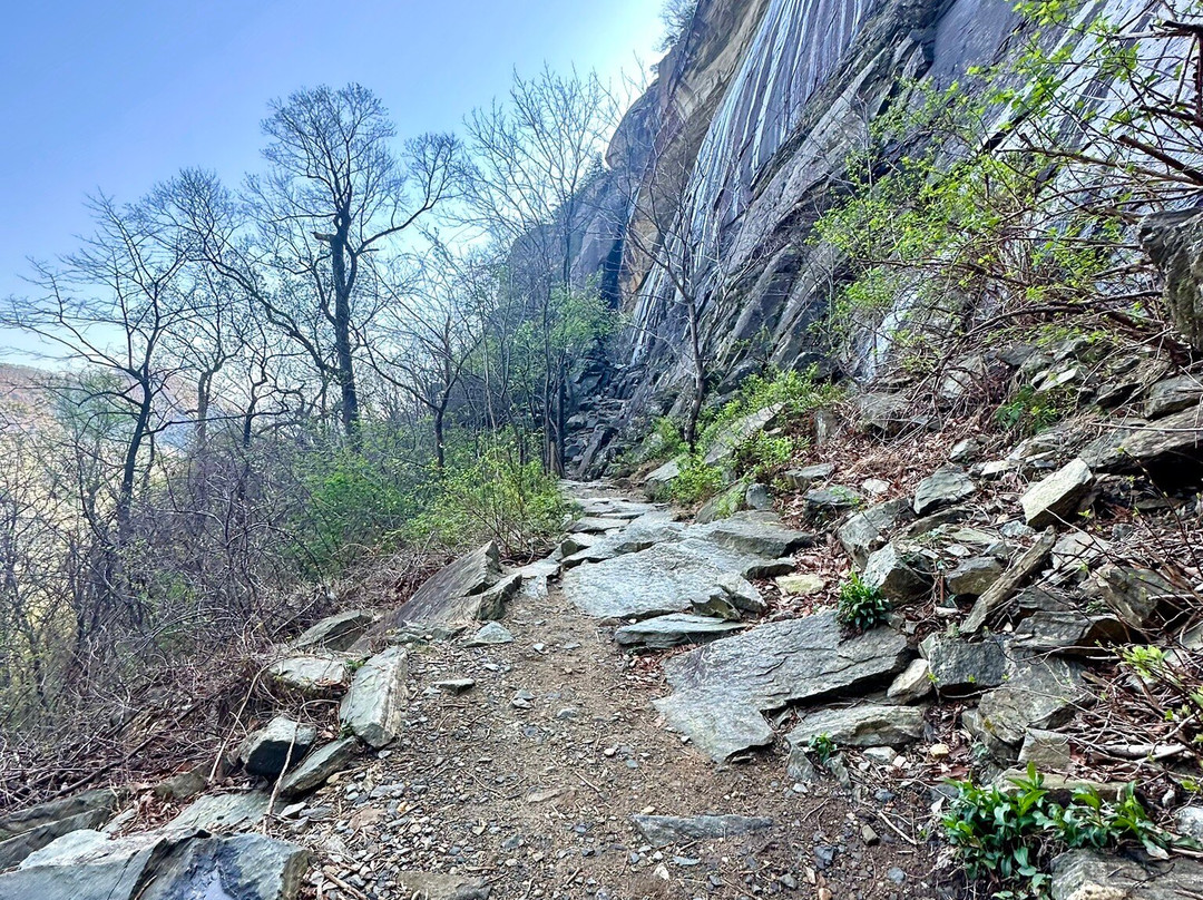 Hickory Nut Falls Trail-Chimney Rock必去景点