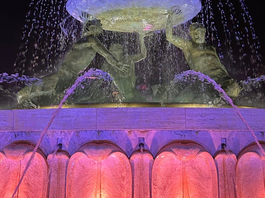 Triton Fountain-瓦莱塔必去景点