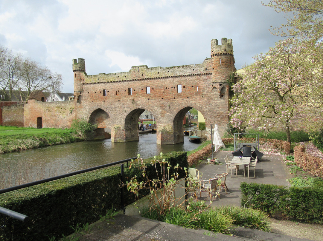 Rijksmonument Berkelpoort-ruine uit 1424-Zutphen必去景点