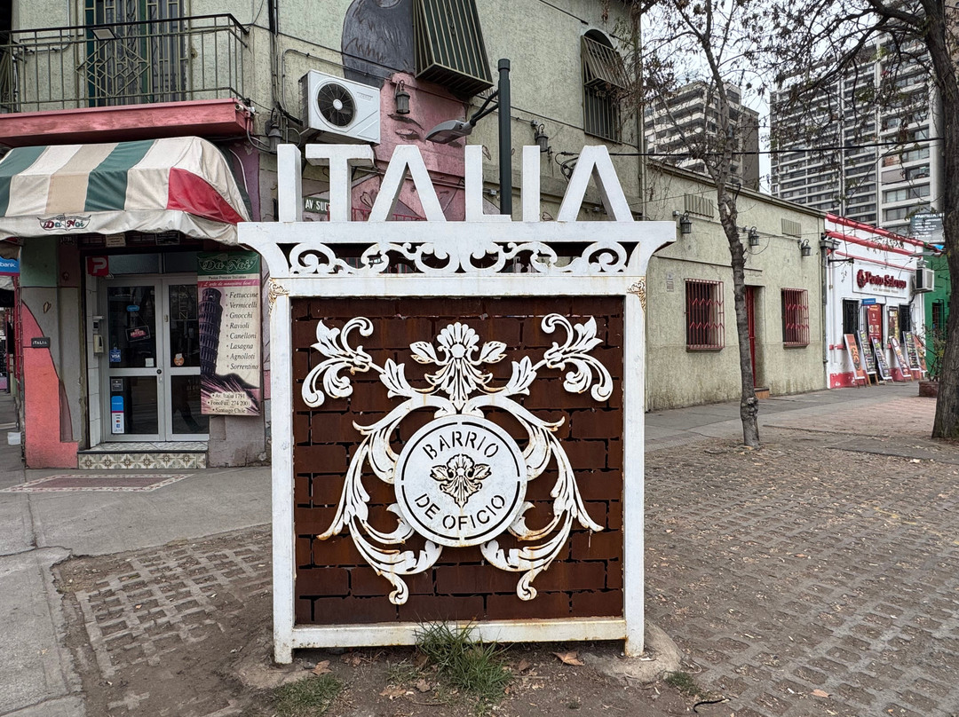 Barrio Italia-圣地亚哥必去景点