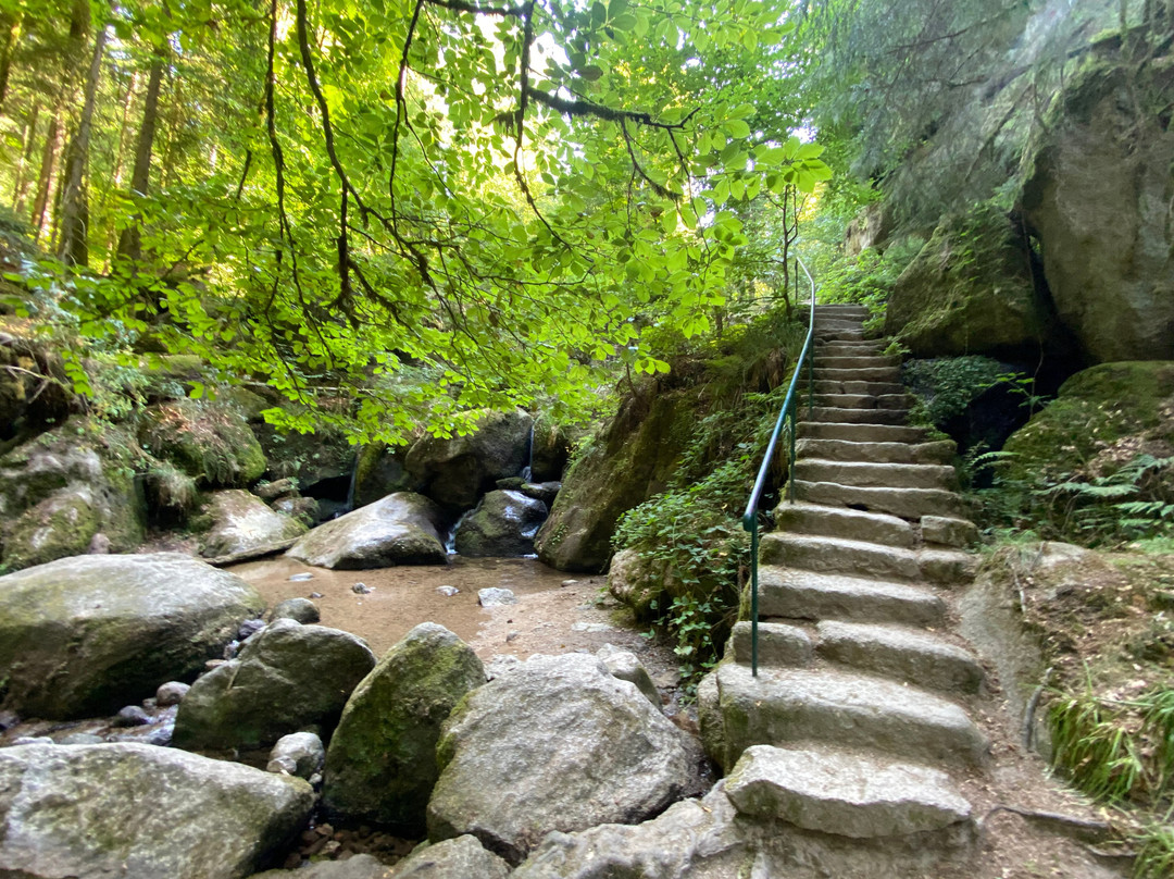 Gertelbach-Wasserfälle-Buehlertal必去景点