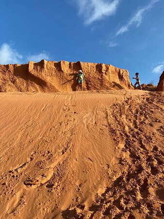 Falesias vermelhas-Canoa Quebrada必去景点