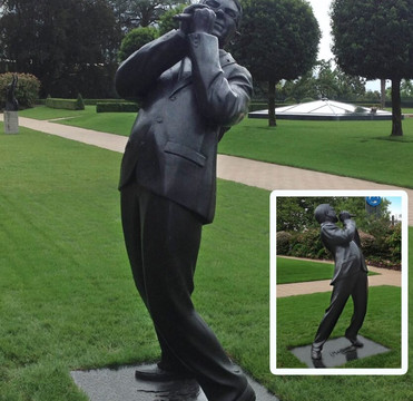 Statue Claude Nobs-蒙特勒必去景点