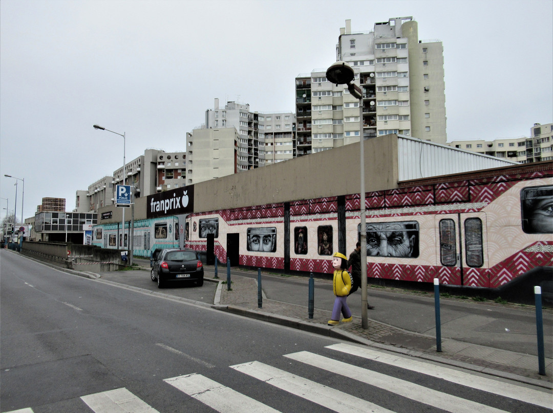 Fresque "Le Tram"景点图片