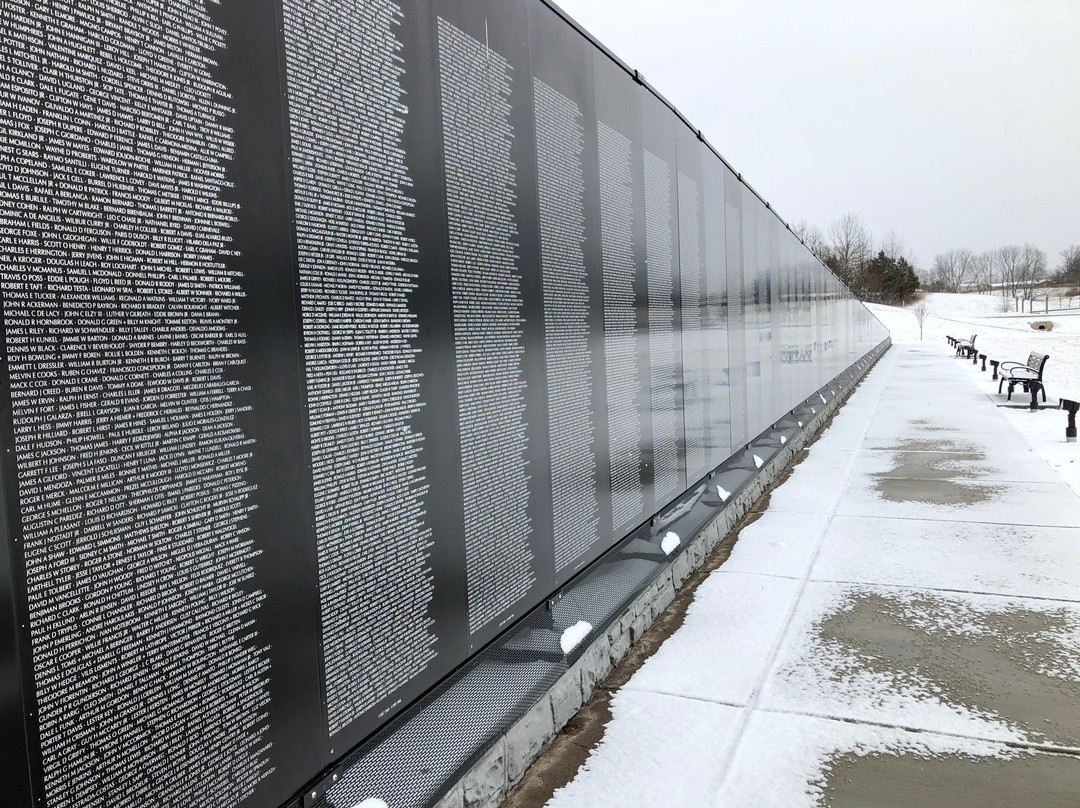 Vietnam Veterans Memorial Wall-伊丽莎白敦必去景点