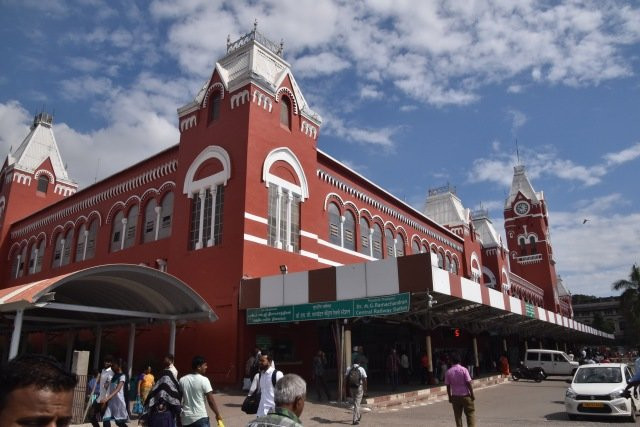 Chennai Central Railway Station-金奈（马德拉斯）必去景点
