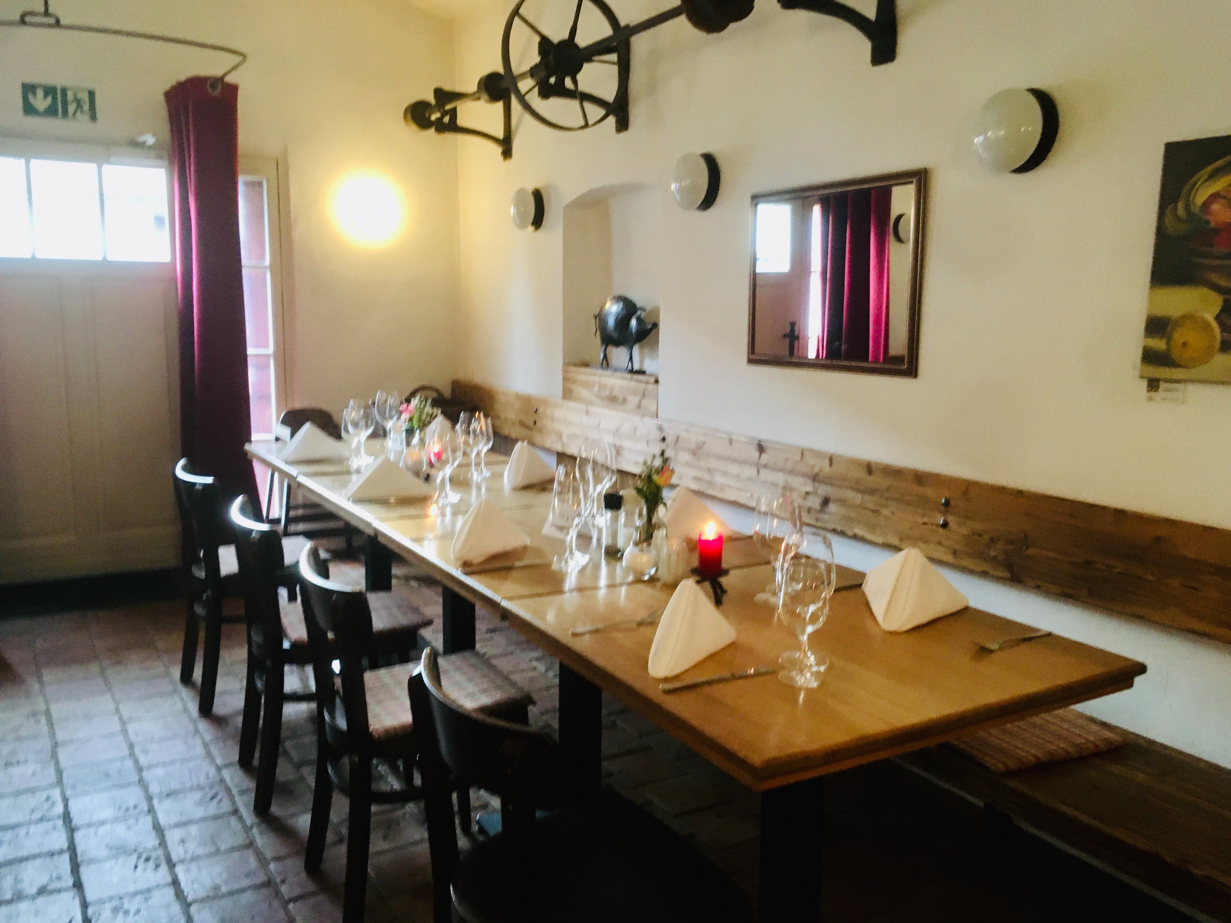 Landhaus Alte Schmiede-餐饮