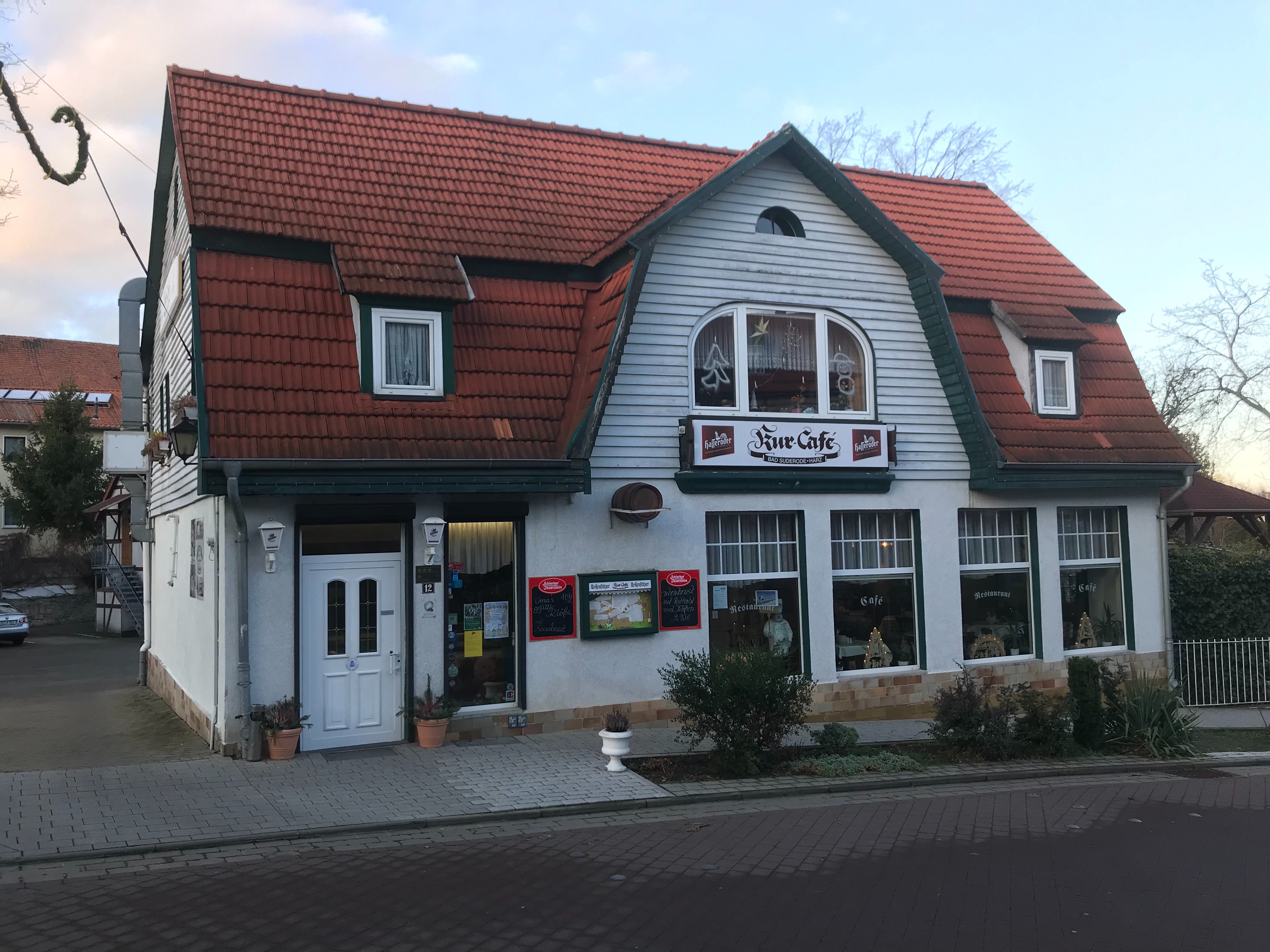 Kur-Café and Haus Kehrwieder-餐饮