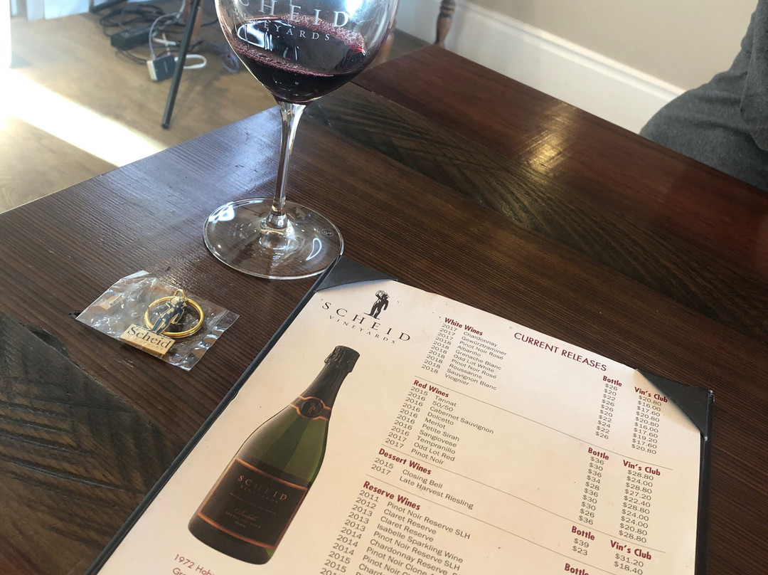 Scheid Vineyards-Greenfield必去景点