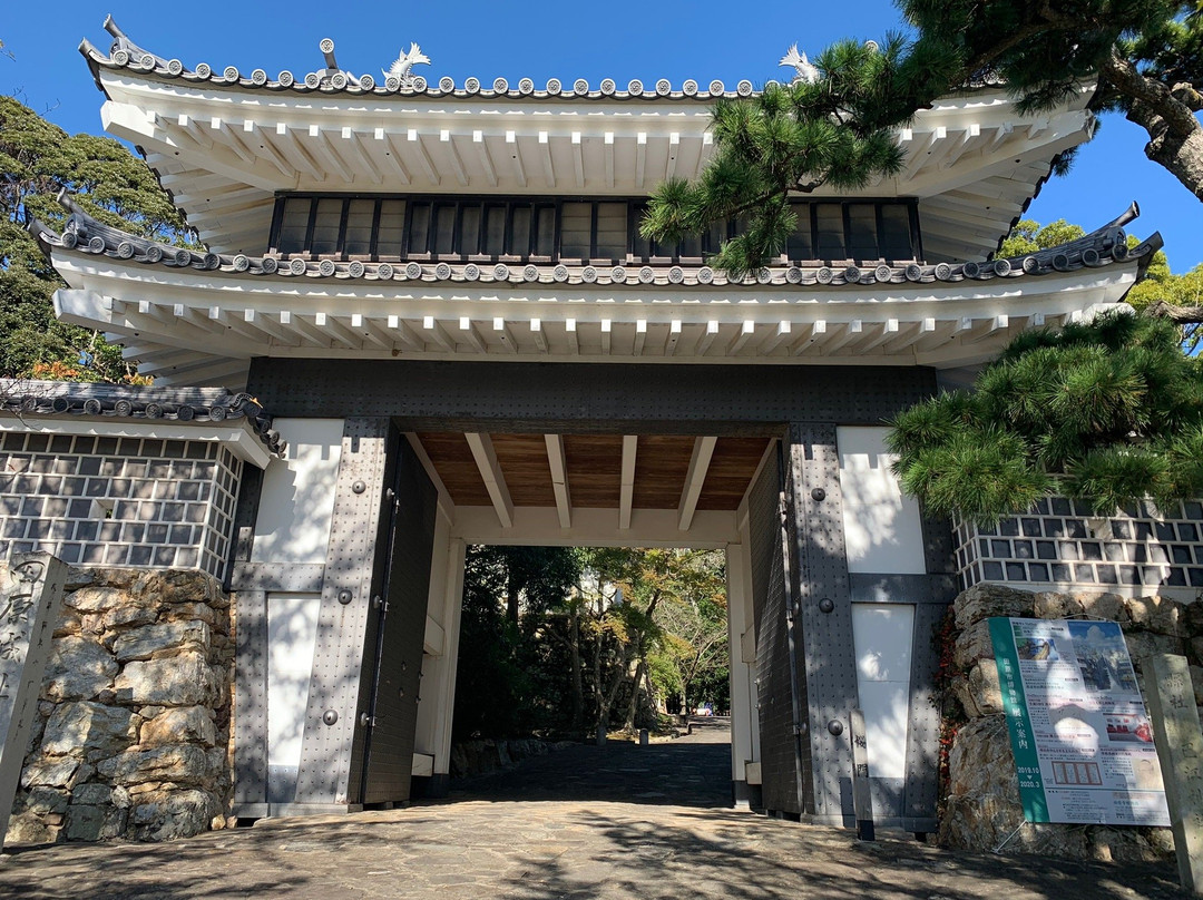 The ruins of Tahara castle-田原市必去景点