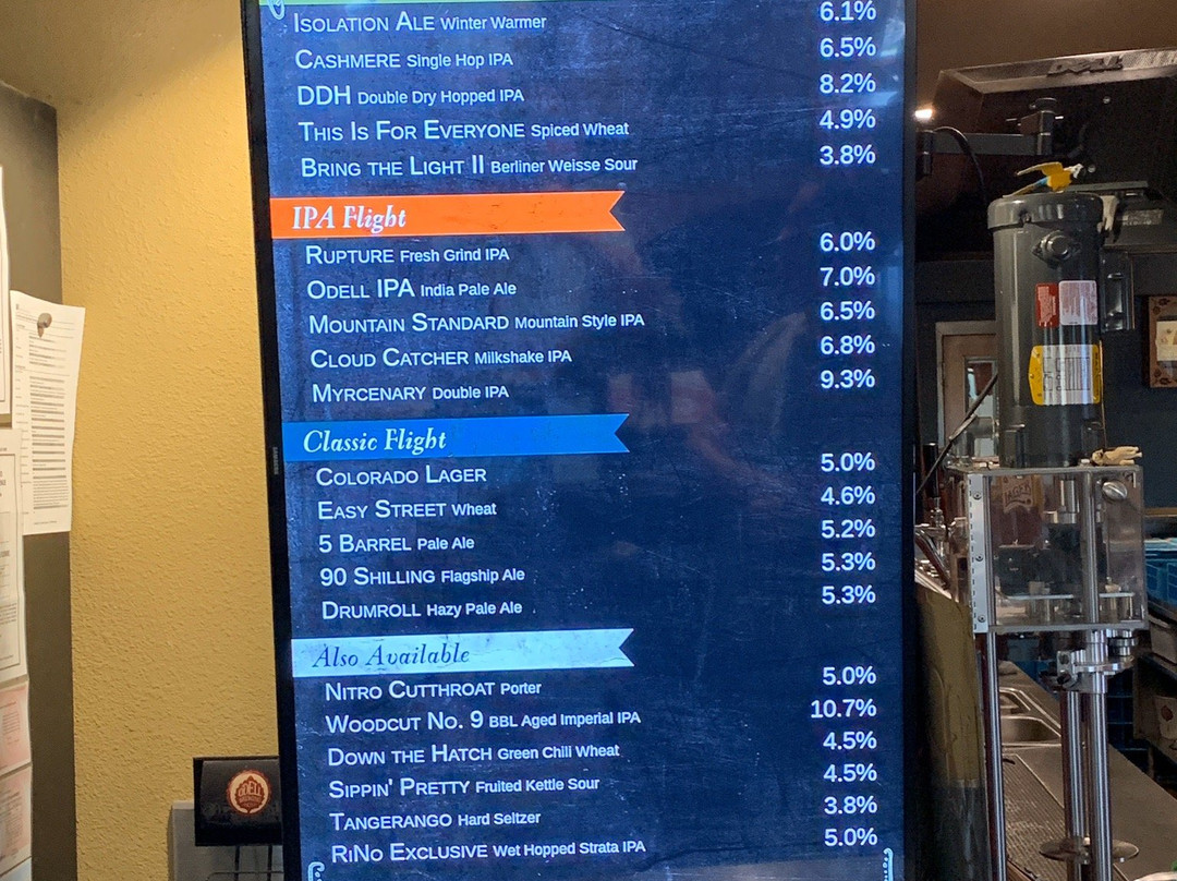 Odell Brewing Company-科林斯堡必去景点