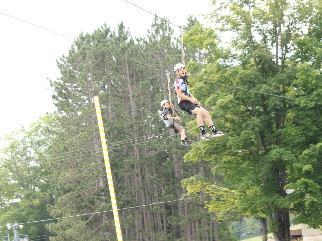 Zipline Adventure at Boyne Mountain-Boyne Falls必去景点