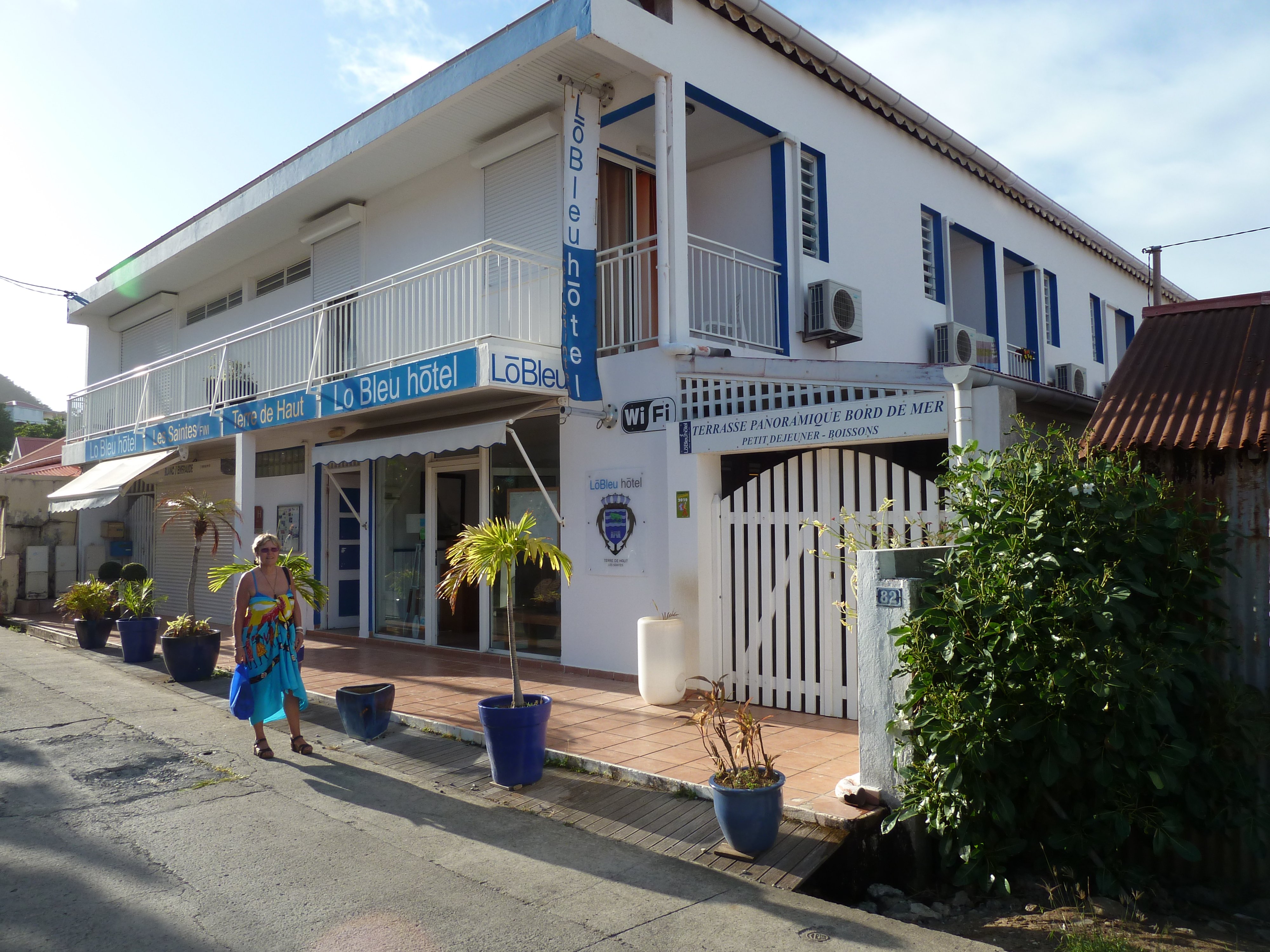 Lô Bleu Hôtel-浴室
