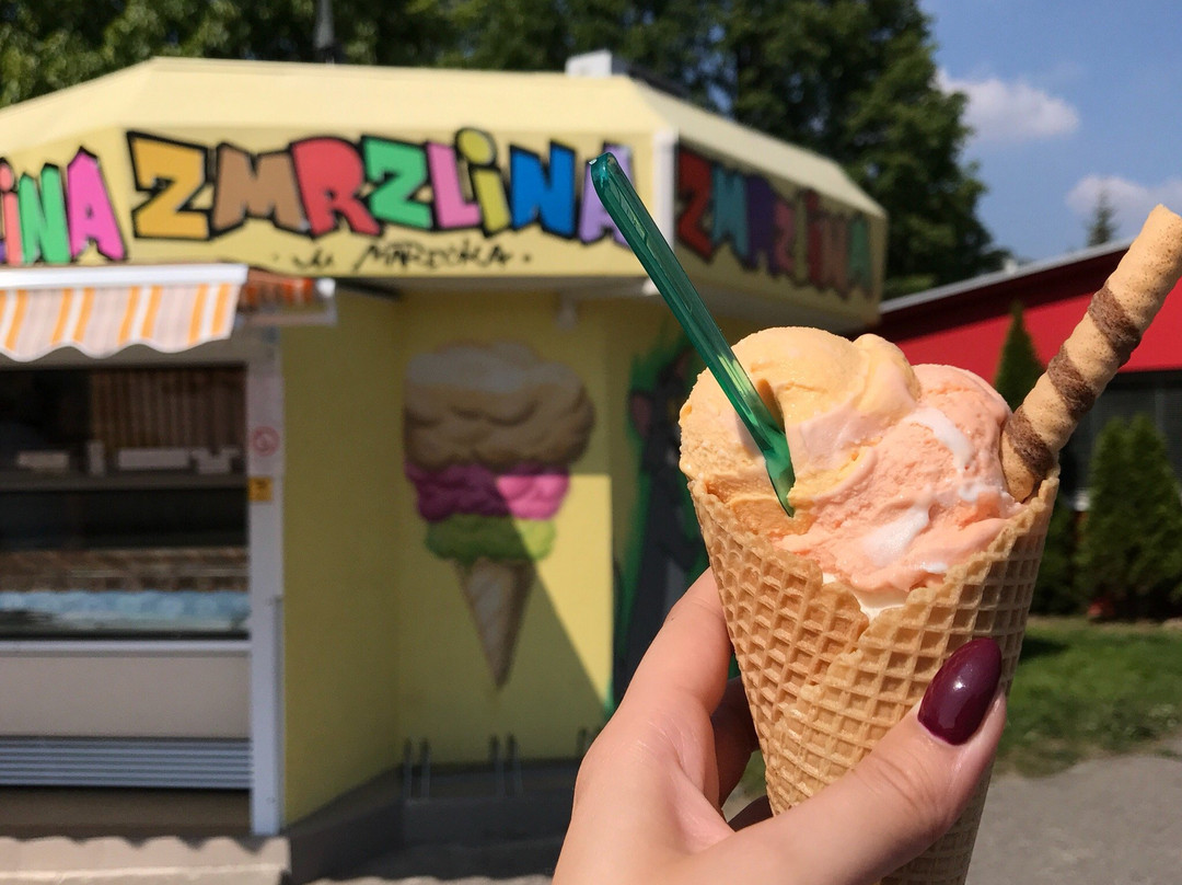Zalesie餐馆和美食-Zmrzlina u Marečka