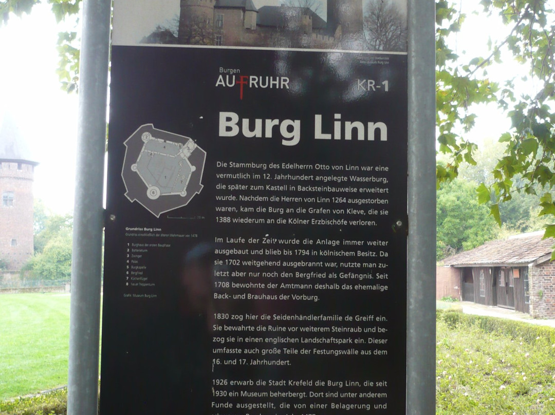 Jagd-Schloss und Burg Linn, in Krefeld.景点图片