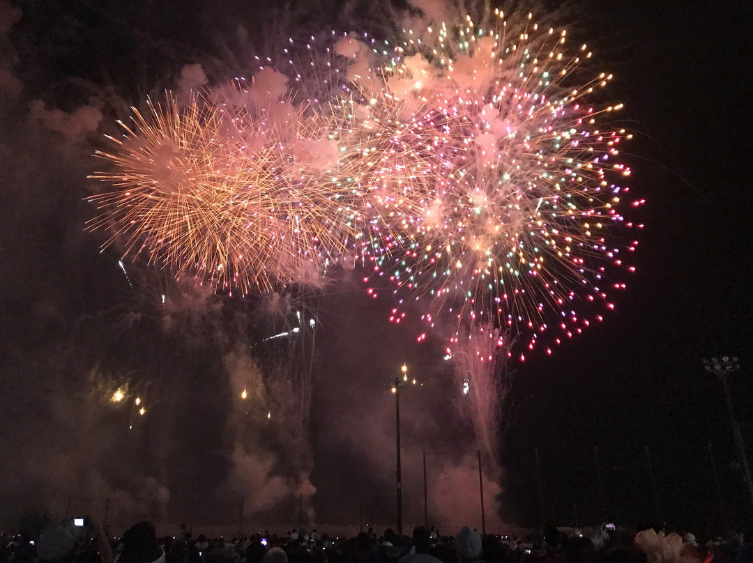 Ariake Sea Fireworks-柳川市必去景点