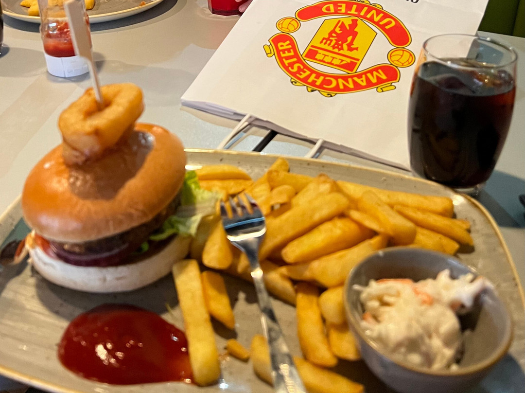Red Café At Old Trafford