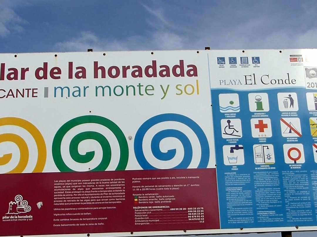 Playa El Conde-Torre de la Horadada必去景点