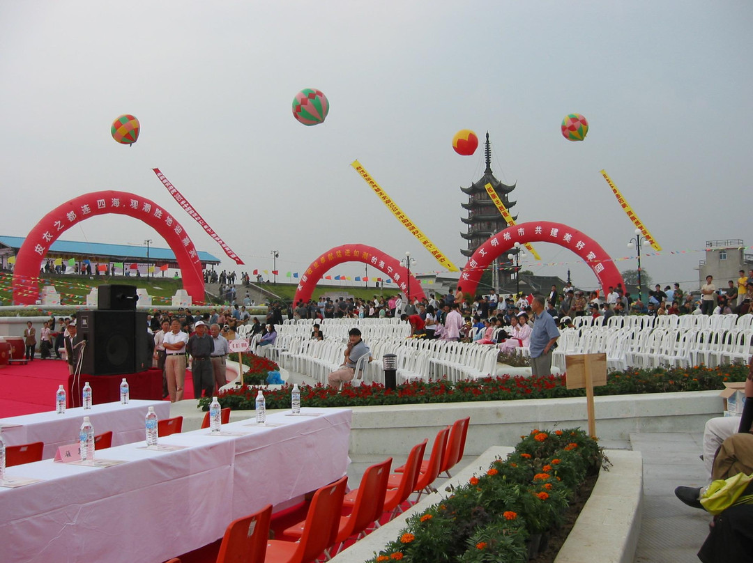钱塘潮景点图片
