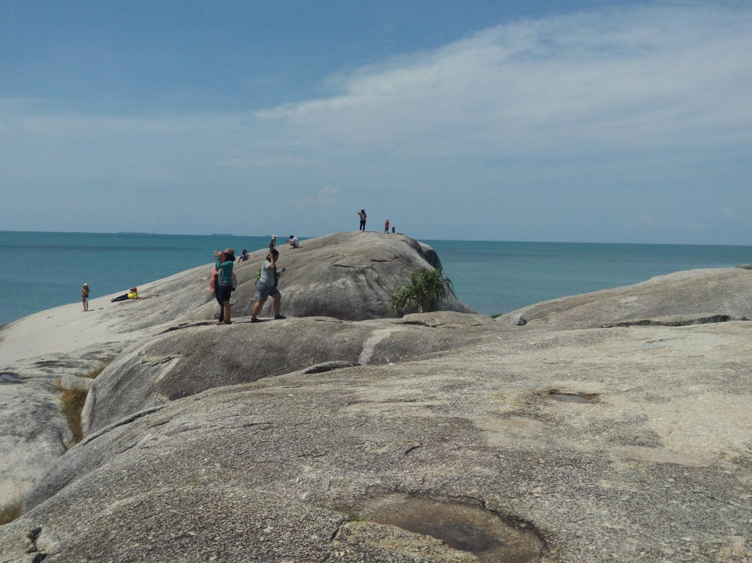 Penyabong Beach-勿里洞岛必去景点