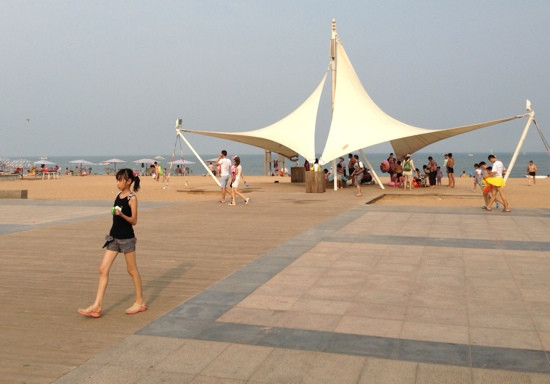 万平口海滨广场-日照市必去景点