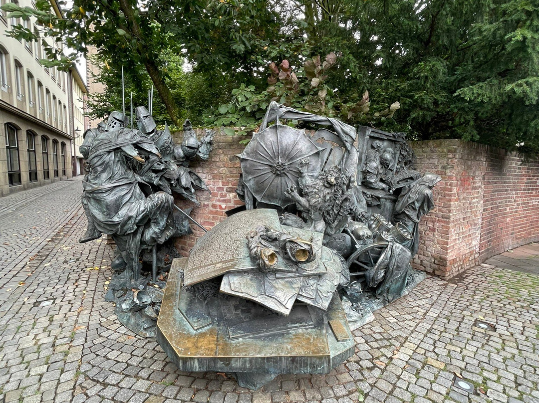 Stadterhebungsmonument-杜塞尔多夫必去景点