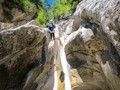 Exclusive Canyoning-因特拉肯必去景点