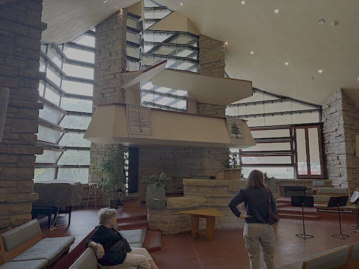 Frank Lloyd Wright's Unitarian Meeting House-麦迪逊必去景点