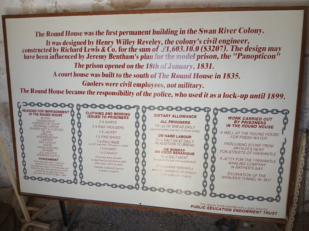 The Fremantle Round House-弗里曼特尔必去景点