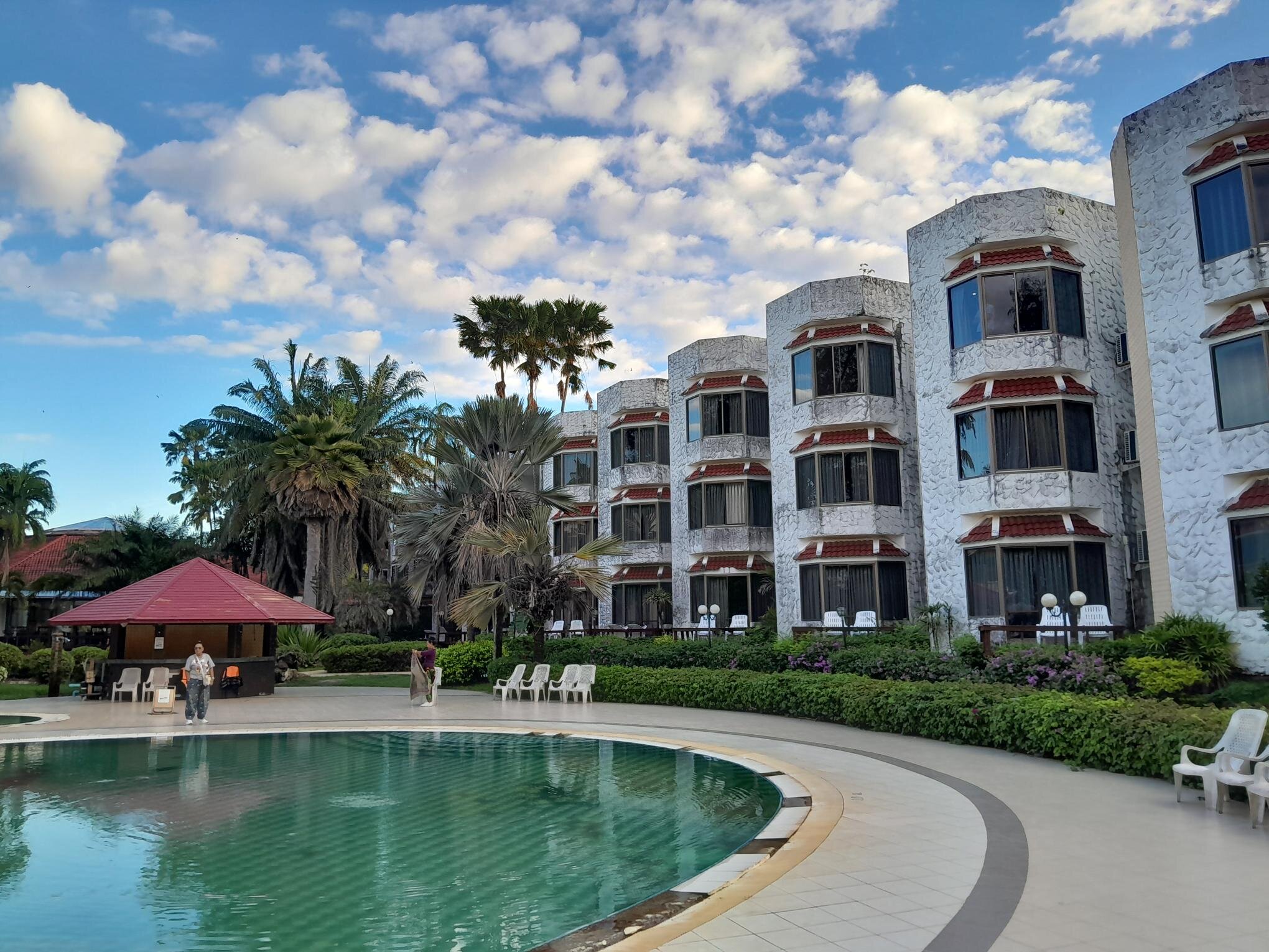 棕榈树海滩酒店-泳池