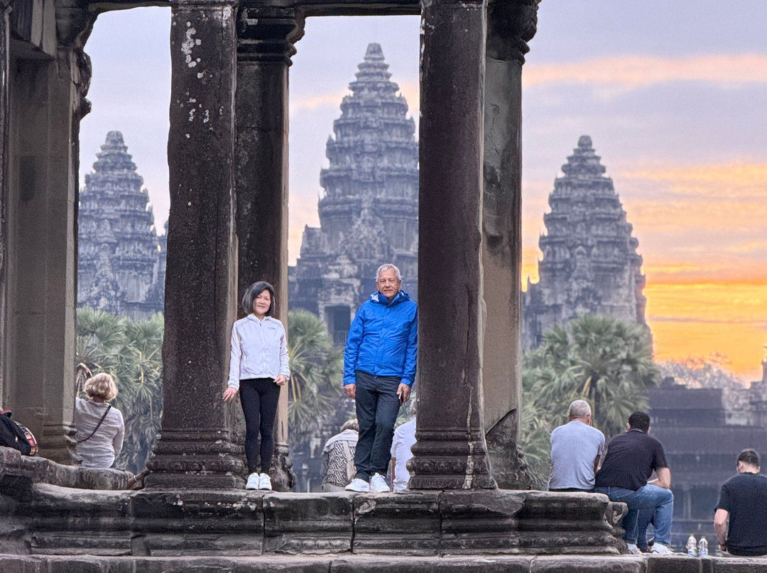Angkor Wat Tuktuk Driver By Kakada-暹粒必去景点