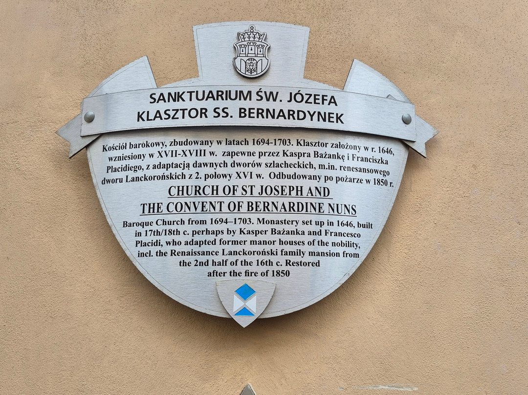 Church of St Joseph and the Convent of Bernardine Nuns-克拉科夫必去景点