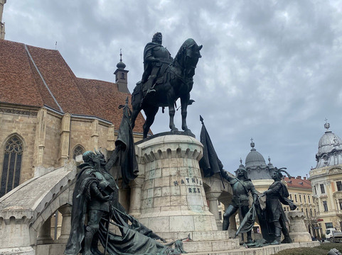 Rex Matia Corvin Statue-克卢日-纳波卡必去景点