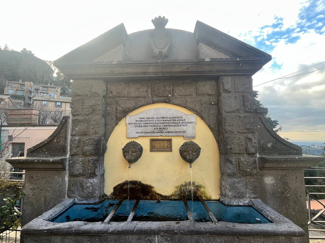 Memoriale A Fontana Dei Leoni-Nemi必去景点