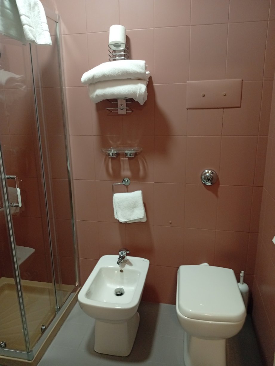 圣佩莱格里诺特尔梅帕帕贝斯酒店-浴室