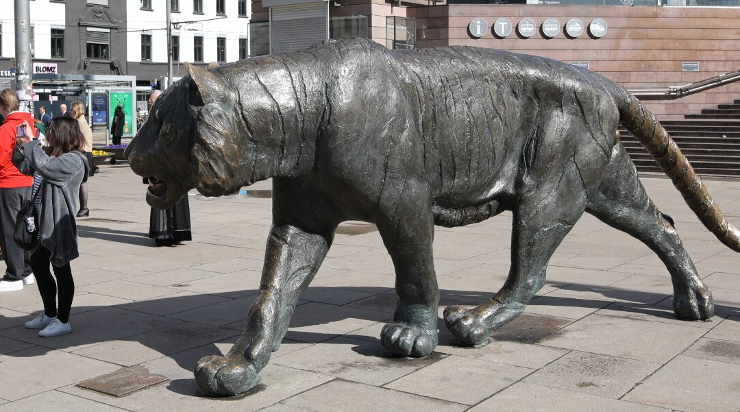Tigeren på Jernbanetorget-奥斯陆必去景点