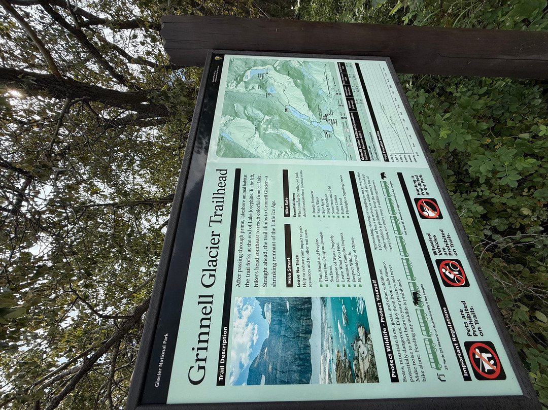 Grinnell Lake Trail-冰河国家公园必去景点